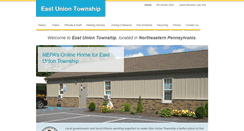Desktop Screenshot of eastuniontownship.com
